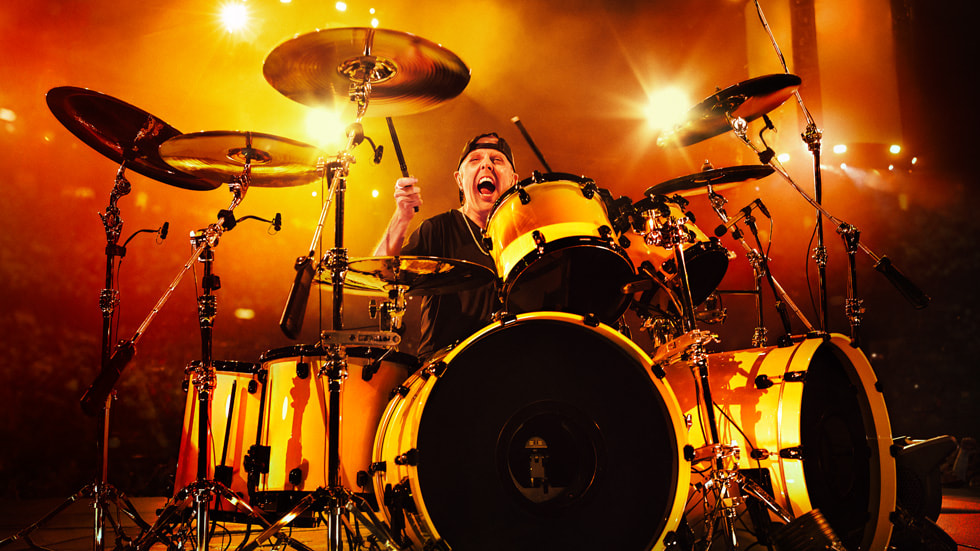 Lars Ulrich of Metallica.