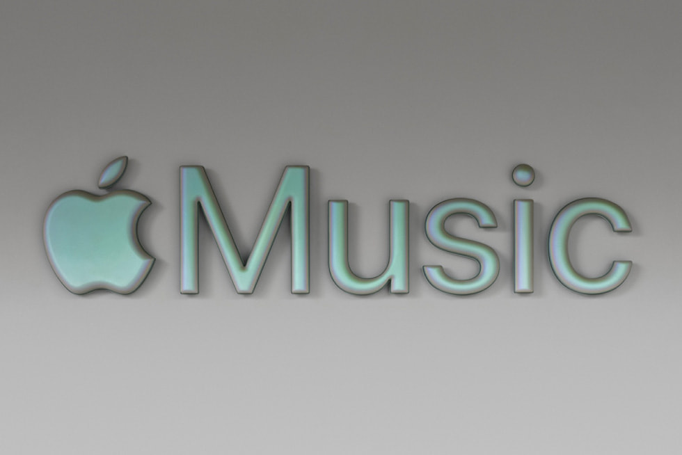 Apple Musicのロゴ。