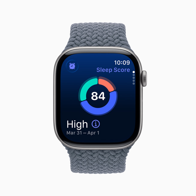 Apple Watch Series 11 shows a “High” sleep score.