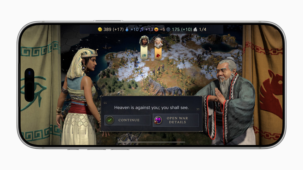 A still from Sid Meier’s Civilization VII Arcade Edition.