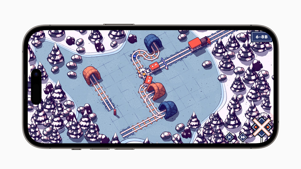 iPhone 14 Pro shows Railbound.