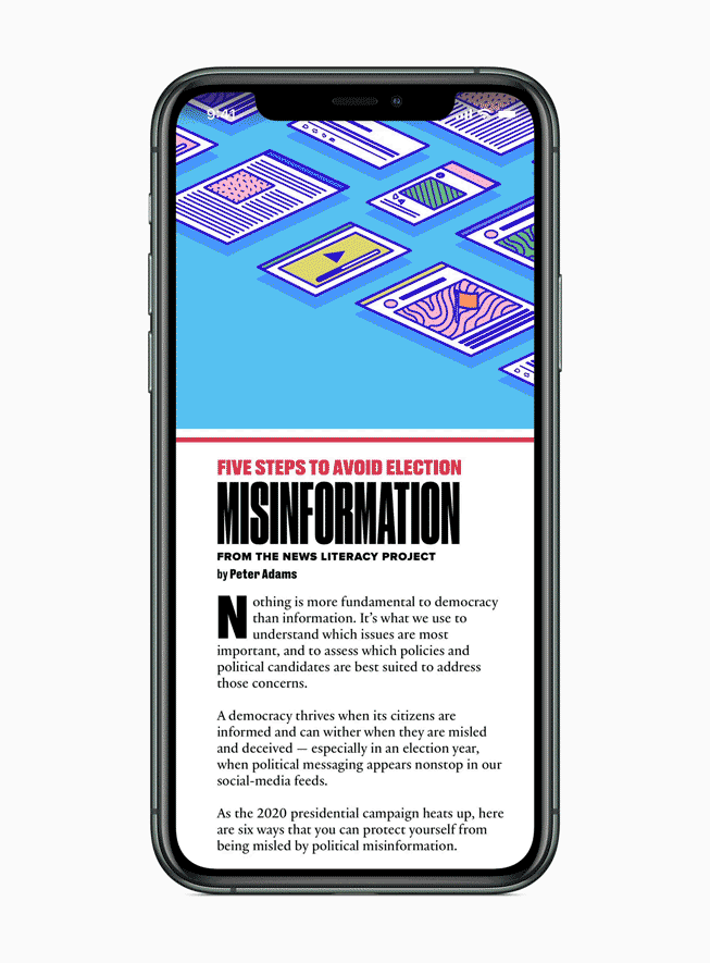 The News Literacy Project offers ways to help readers avoid misinformation.