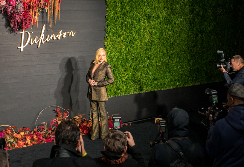 Jane Krakowski at the global premiere of “Dickinson.”