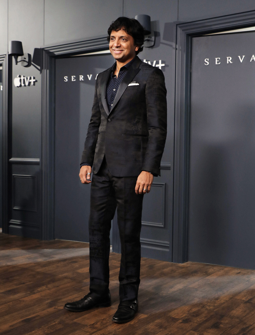 M. Night Shyamalan at the global premiere of “Servant.”