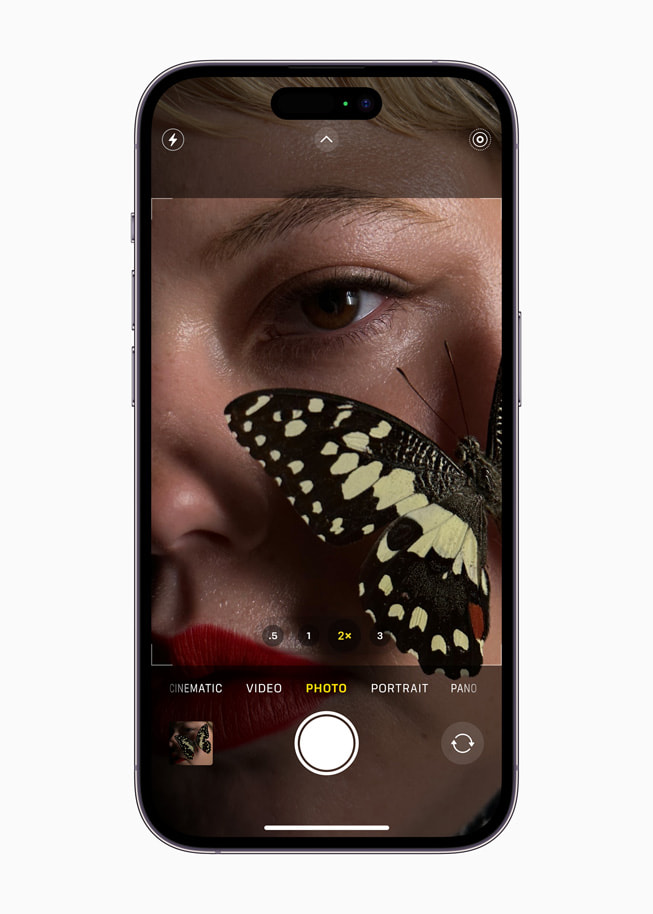 Computational photography features powered by A16 Bionic are shown.