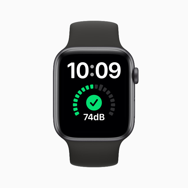 Apple Watch 上的噪音偵測。 