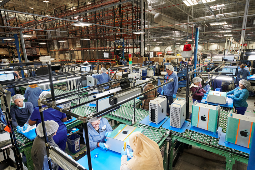 The Mac Pro facility in Austin, Texas.