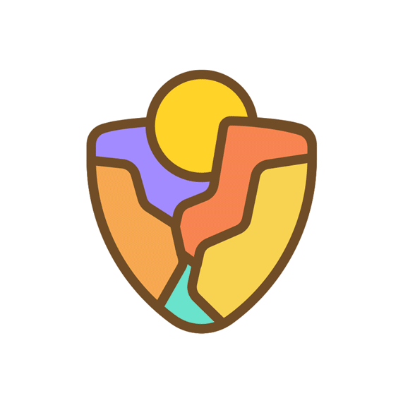 Animated National Park sticker for Apple Watch.
