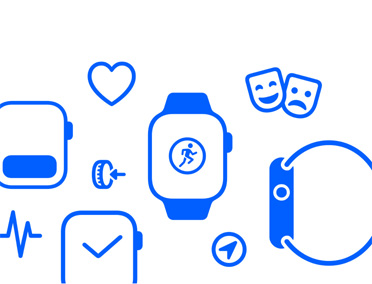 أيقونات Apple Watch: الحزمة الذكية وتطبيق صحتي وقرص التاج الرقمي وتطبيق التمرين ونمط السينما